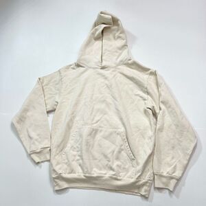 Madhappy Hoodie Womens Medium White Fleece Cotton Pullover Long Sleeve Pockets
